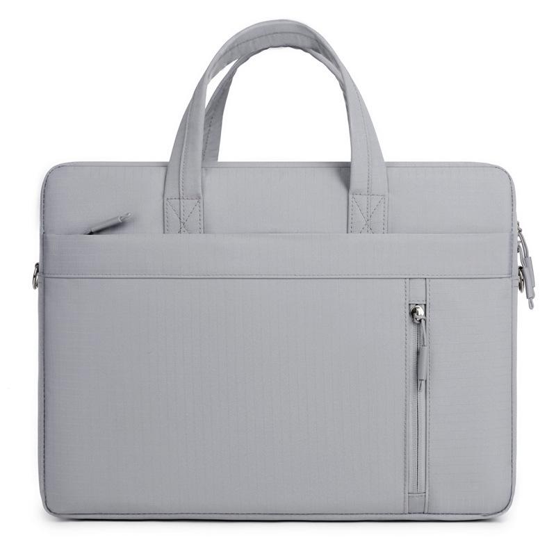 Multi-functional Splash-Proof Shockproof Briefcase: Women's & Men's Large Capacity Laptop & Business Crossbody Bag, Custom Logo Option