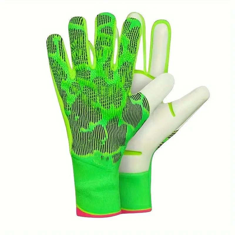 Nové fotbalové rukavice Predator Fotbalové brankářské zesílené latexové Dospívající Dospělí Protiskluzové Fotbalové Brankářské Brankářské Fotbalové rukavice