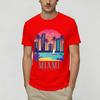 Vintage Miami Vices T-Shirt Sommer 100% Baumwolle T-Shirts Für Unisex Neuheit Lässiges T-Shirt Kurzarm Streetwear Oberteil Tees