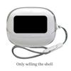For UGREEN Tsix Magic Bluetooth Protective Case Earphones Clear Soft Case TPU Protective Cover with Lanyard Strap