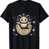 Cédula de Votação por Correio (Homem na Urna) Camiseta Engraçada com Trocadilho para Fantasia de Halloween, Confortável 100% algodão