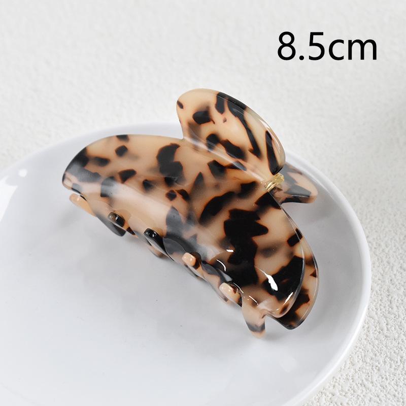 Yuanbao Cloud Pattern Hair Claw Clip – European & American Style Acetate Hair Accessory