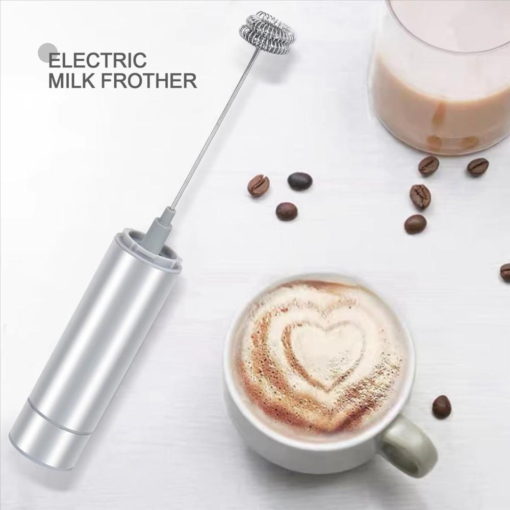 Stainless Steel Handheld Frother High Speed Coffee Frother Egg Beater Milk Foamer  Coffee Shop