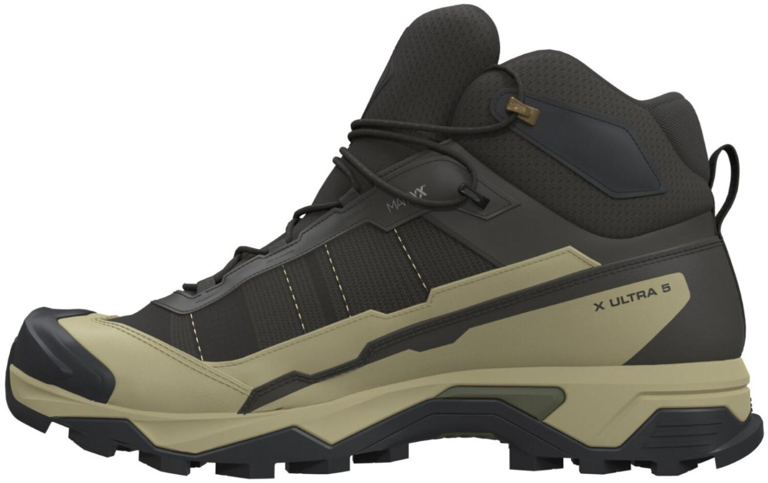 

Обувь для треккинга Salomon X Ultra 5 Mid GTX (L47754300) peat/gray green/blue nights 47