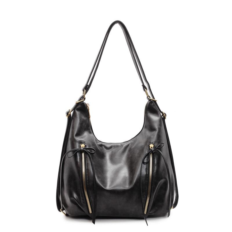 Autumn and winter large-capacity bag women's 2025 new shoulder messenger tote bag slack backpack