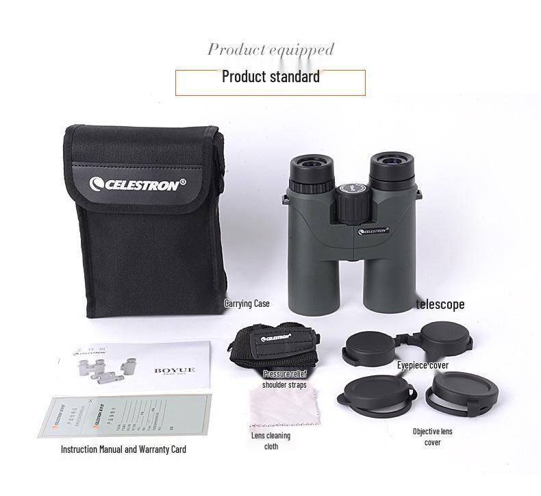 Boyue 8x42 HD Fernglas - Hohe Vergrößerung, Schwachlicht, Stickstoffgefüllt, Wasserdichte Outdoor-Wanderausrüstung.