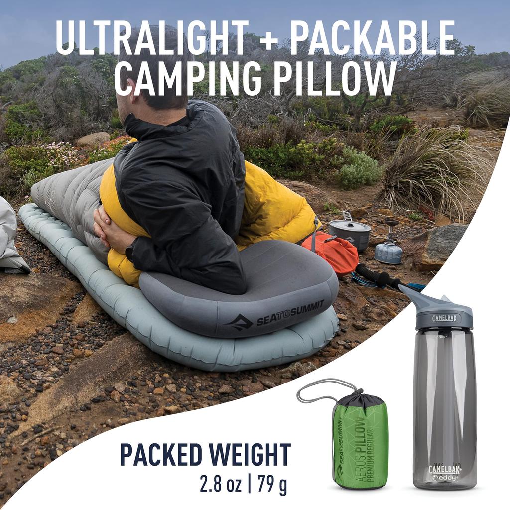 SEA TO SUMMIT Aero Premium Pillow ST81030 Lime (Regular)