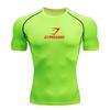 GYMSHARK Shark Short Sleeve Fitness T-shirt - Breathable, High Elasticity, Quick Dry.
