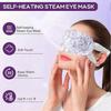 2025 Latest Model 32 Pack Steam Eye Masks for Dry Eyes, SPA Warm Sleep Eye Mask, Disposable Eye Compress for Fatigue Relief