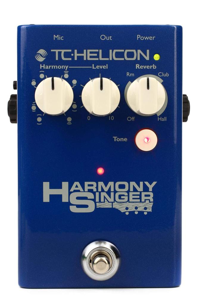 TC HELICON HARMONY SINGER 2 Vocal Harmony Reverb Pedal