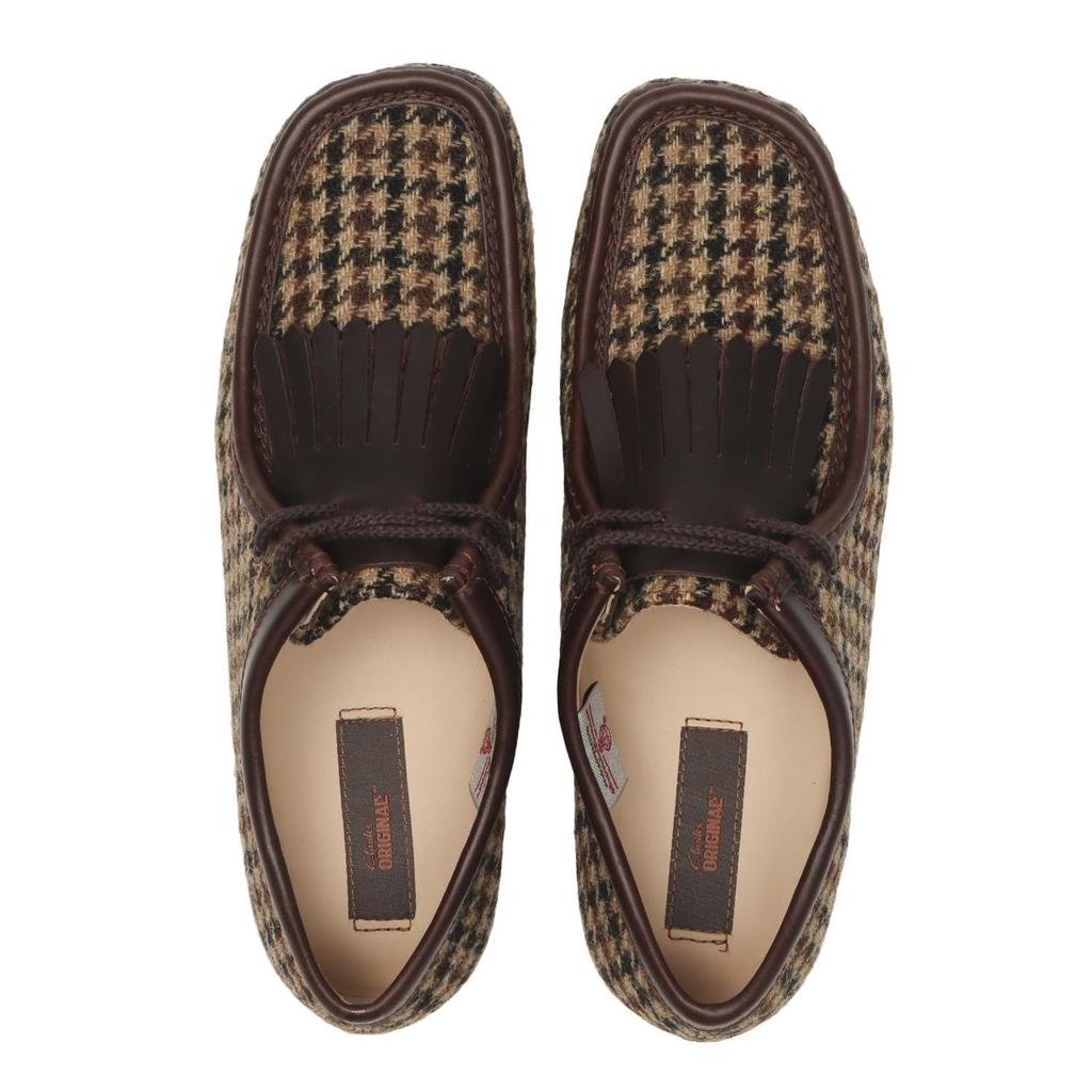 26182791 Harris Tweed A Clarks Wallabee Brown Tweed Combi ( Men's )