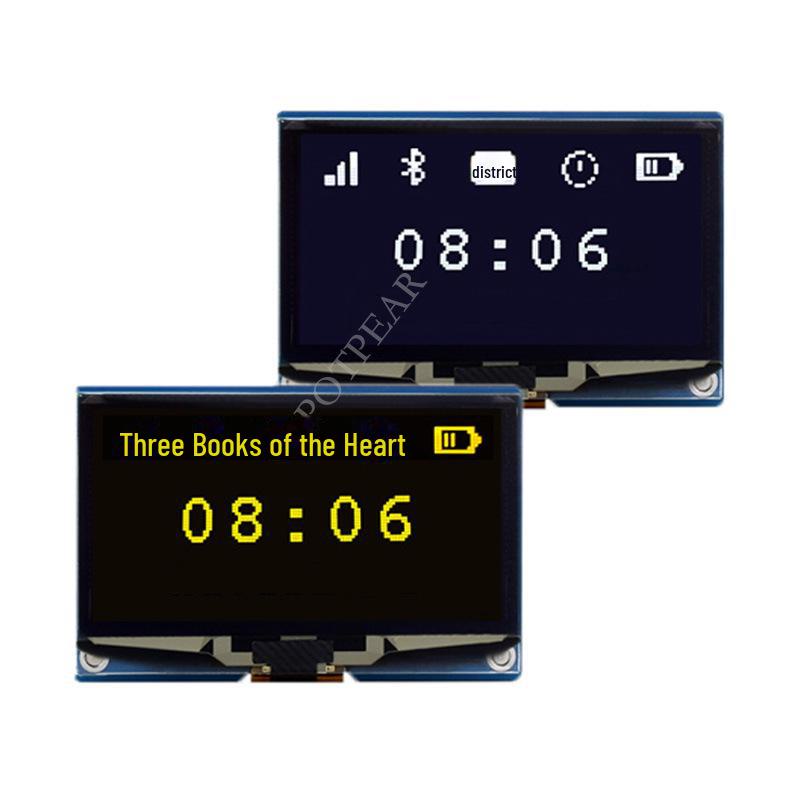 2.42" OLED Display Module, 128x64, SPI/I2C Communication