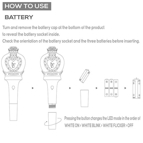 IVE Official Lightstick Ver 2