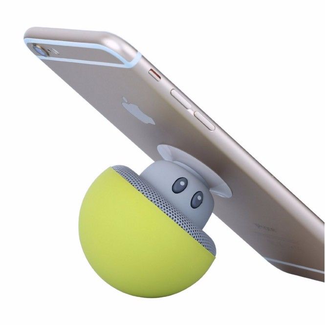 Mushroom Lamp Bluetooth Speaker BT648 Pink