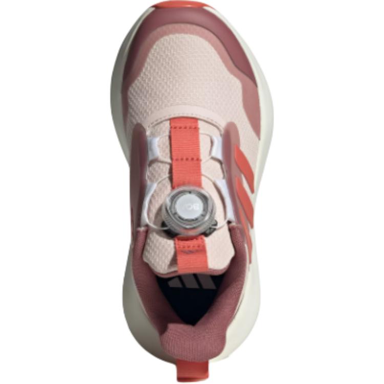 Adidas Fortarun 3.0 Trendy Comfortable Slip-Resistant Durable Low-Top Casual Shoes Kids sneaker Beige IF4131