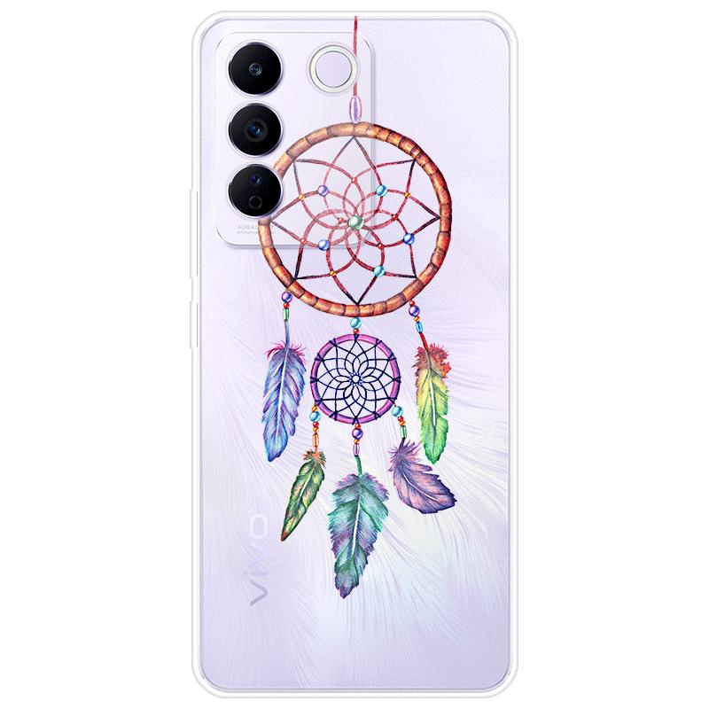 For Vivo V27e V 27e Case Soft Silicone Back Cover Cartoon Phone Case Diversification