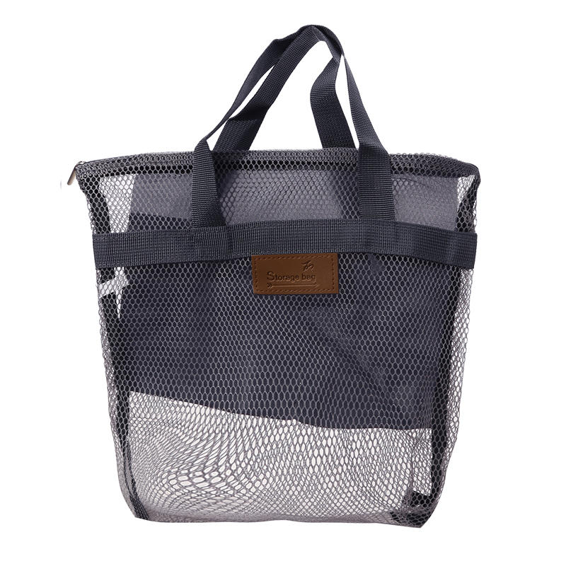 New Women's Beach Top-Handle Bags Large Unisex Handheld Swimming Storage Pouch With Inner Network Folding Organizer Package