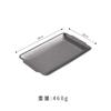 Retro Korean Style Stainless Steel Rectangular Plate Steak Barbecue Snack Storage Tray Kitchen Accessories