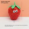 Simulation Of Fruit And Strawberry Squeezing Toys Soft Sticky Hand Toys Decompression Vent Pranks Decompression Squeezing Toys.