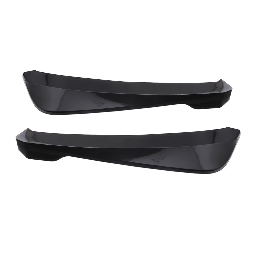Rear Bumper Lip Splitter   Car Side  Fins Body Lip Spoiler Chin Skirt Protector, Black
