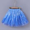 Girls' Colorful Pink Half Skirt New Baby Puff Mesh Versatile Dance Short Skirt