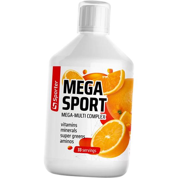 Vitamins for Athletes, Mega Sport, Sporter 500ml Orange (36584009)
