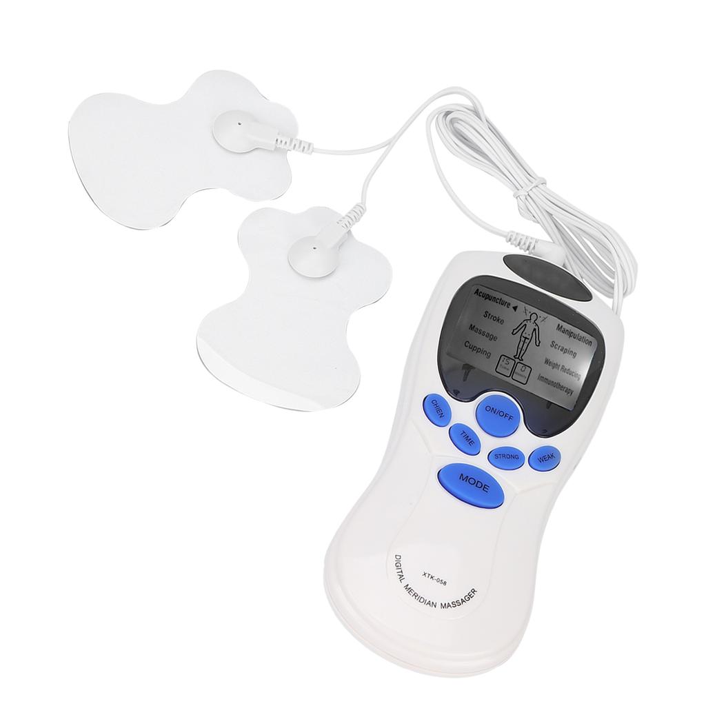 Body Massage Digital Therapy Machine Portable Electrode Shoulder Neck Muscle Stimulator