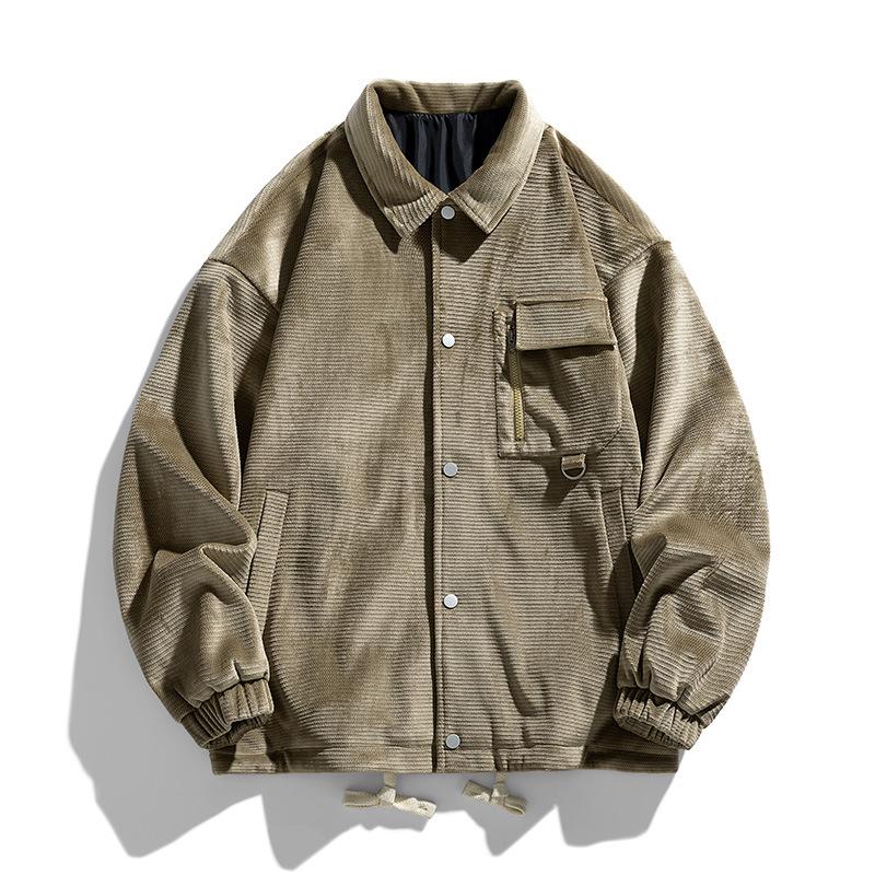 

Весна и осень, новый однотонный пиджак в гонконгском стиле для мужчин, повседневная модная брендовая рабочая одежда, модная красивая куртка для мужчин 3XL