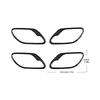 Carbon Fiber Door Handle Frame Cover Trim for BMW E39 1998-2003 Interior Sticker
