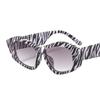 2024 Nowy Modny Design Vintage UV400 Oprawka Koci Oczko Plastikowe Okulary Przeciwsłoneczne Damskie Okulary Słoneczne dla Kobiet
