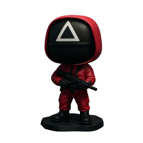 

Masked Defensive Player Resin Figurine Cartoon TV Drama Character Model Statue Sculpture Desktop Decoration Ornament Fans Gift B