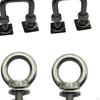 6Pcs Car Roof Bar Bracket Clamp Bolt Vehicles Storage Luggage Rack Clip Style A