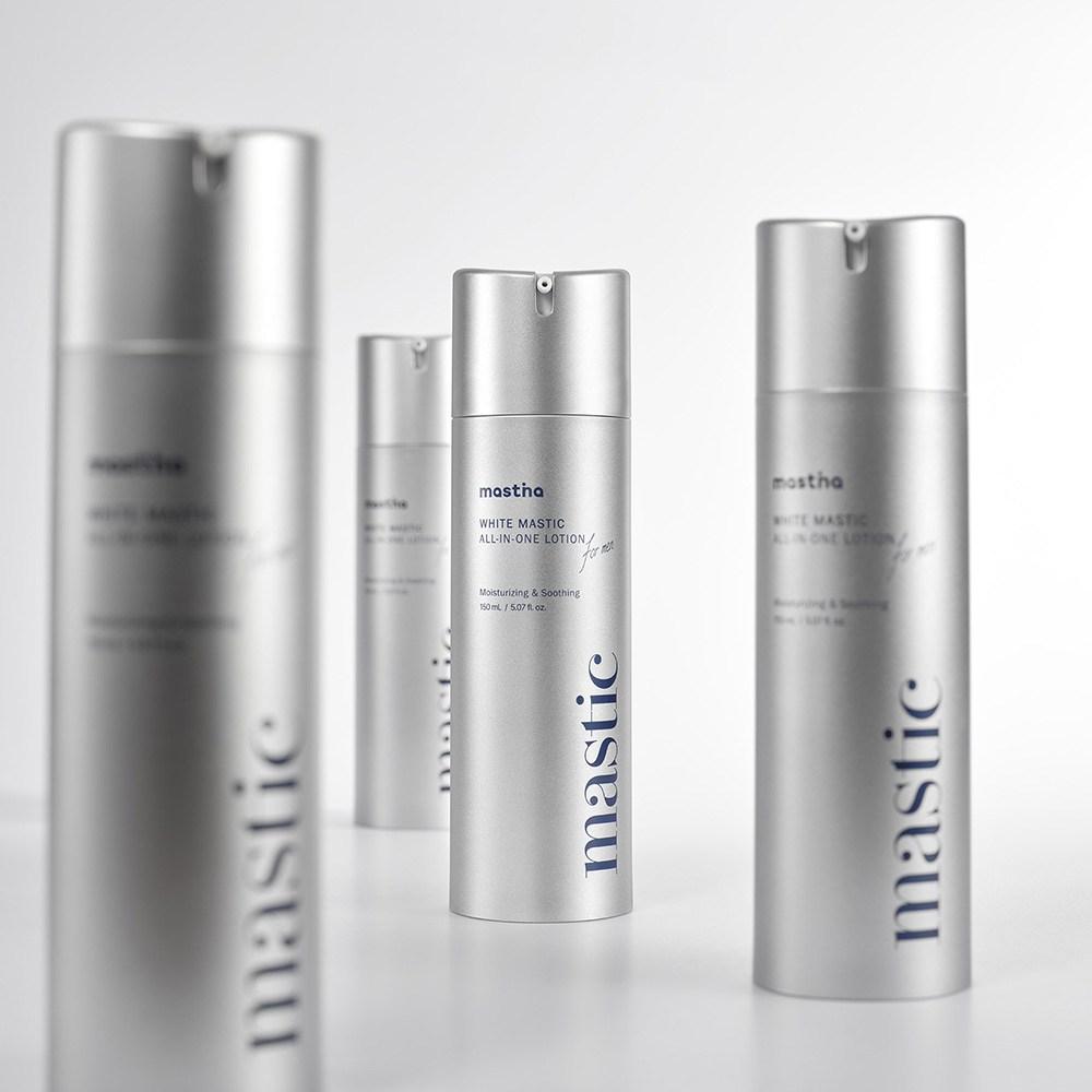 Mastina White Mastic All-in-One Lotion for Men, 3 Units, 150ml