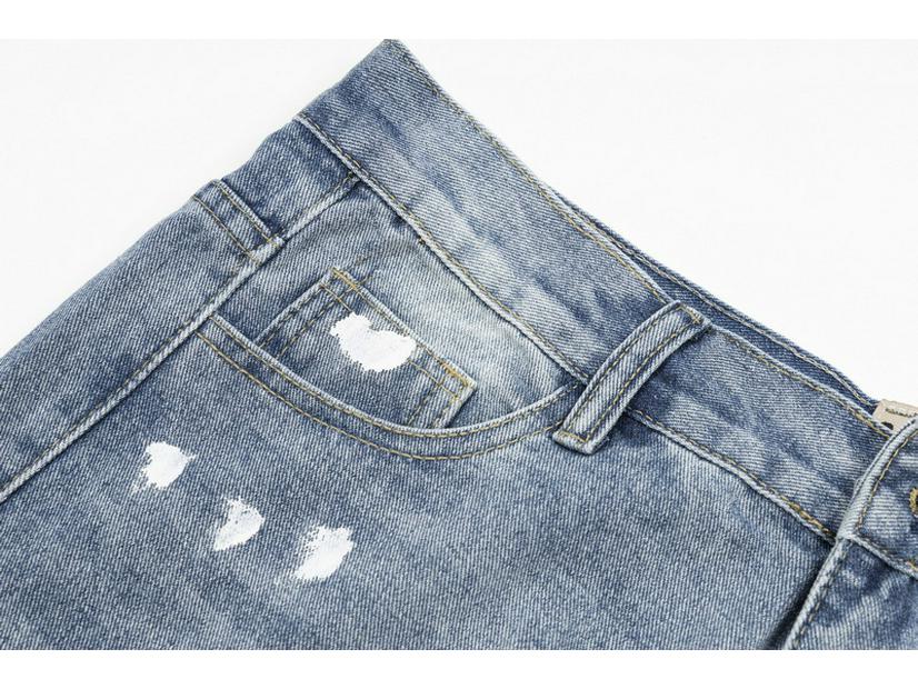 GALLERY DEPT Jeans Acampanados de Calle para Hombre con Grafiti de Tinta