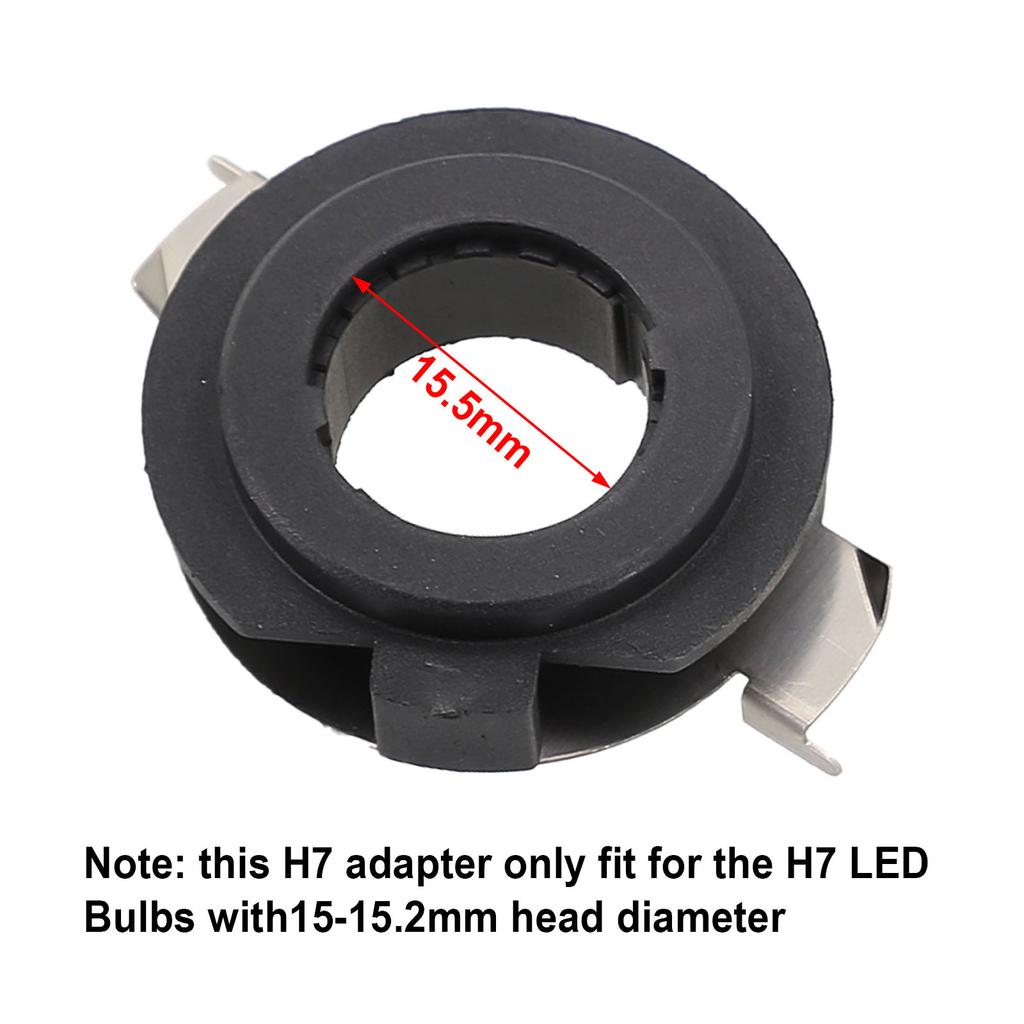 2pcs H7 Led Headlight Bulb Base Holde H7 LED Adapter Base Headlight Socket Retainer for BMW for Mercedes for Buick
