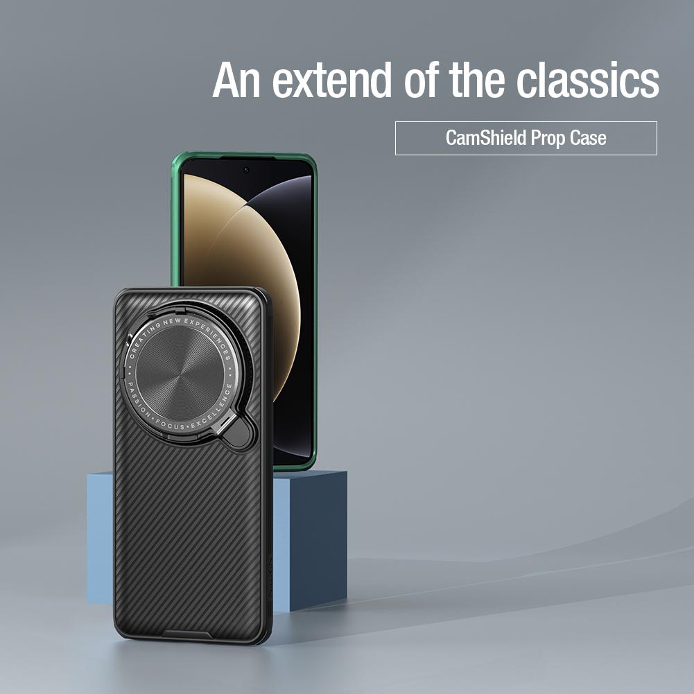 NILLKIN für Xiaomi MI 15 Ultra Telefon Fall CamShield Prop Kamera Schutz Zurück Abdeckung