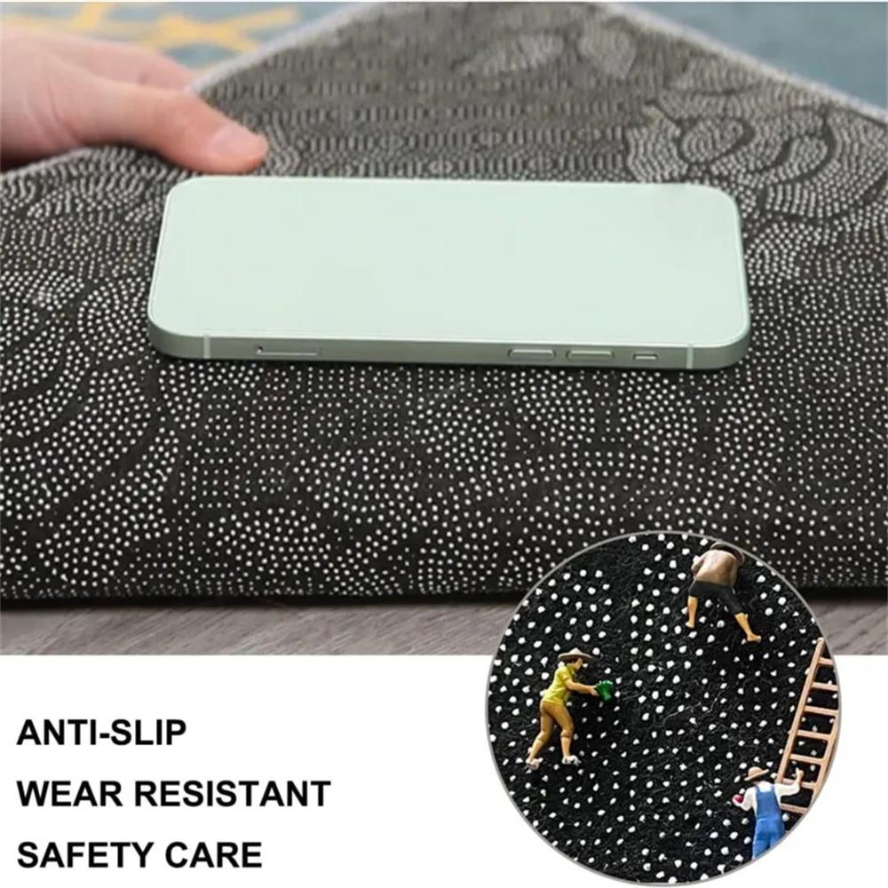 Bohemian Visual Effect Carpet, Durable And Easy-To-Clean Home Decor, Bedroom Rug, Living Room Coffee Table Floor Mat