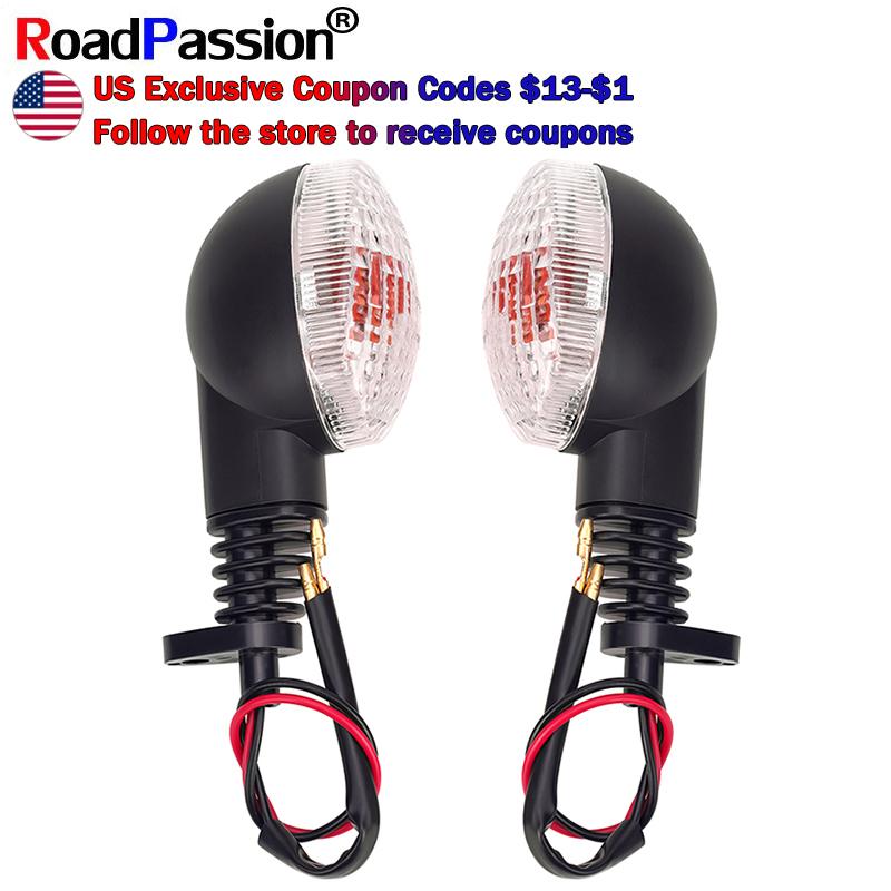 Road Passion Motorcycle Turn Signal Light Lamp For YAMAHA XT660X XT660R 2004-2014 MT-03 XT660 XT 600 X R MT03 MT 03 2006-2012 1Pair