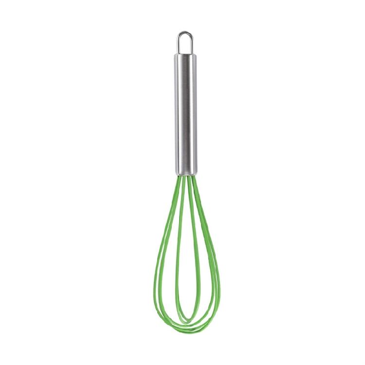 Cake Baking Utensil Eggs Beater Pastry Tools Eggs Mixer Kitchen Mixing Utensil 10 inches темно-зеленого