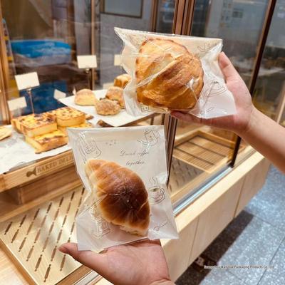 Pungă Transparentă Auto-Sigilantă pentru Pâine Europeană, Baghete, Gogoși, Prăjituri Toast, Chifle, Brioșe și Fursecuri