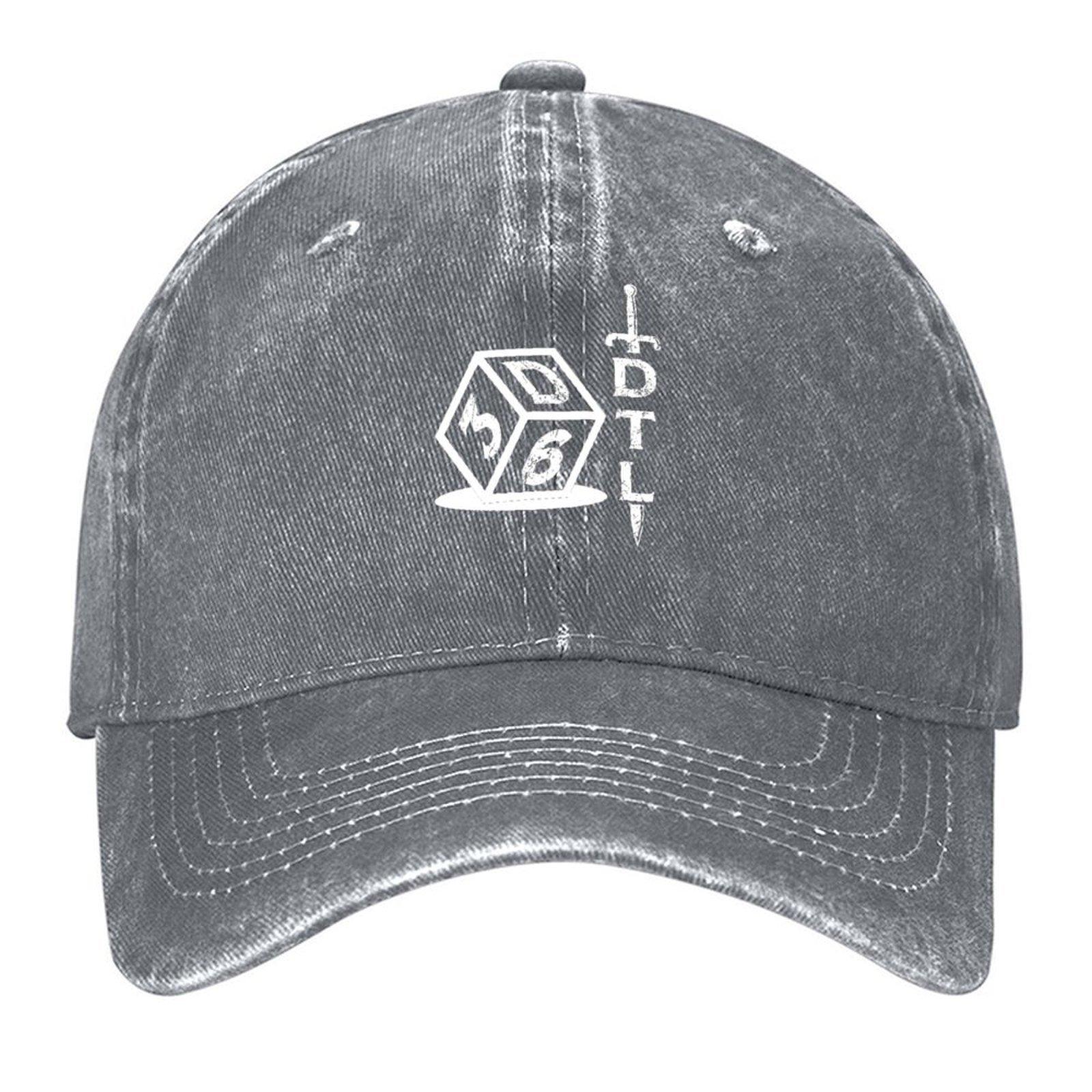 2026 3d6 DTL Logo White Baseball Cap Hat Beach Icon Foam Party Hat Designer Cap Mens Women s