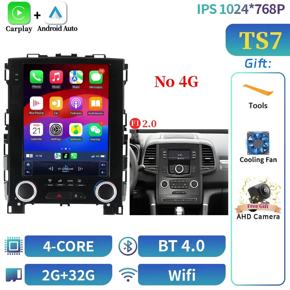 

9.7 Для Renault Koleos Megane 4 Samsung SM6 Talisman 2017-2019 Android Автомагнитола Мультимедиа Навигация Беспроводной Carplay 5G WIFI CHINA