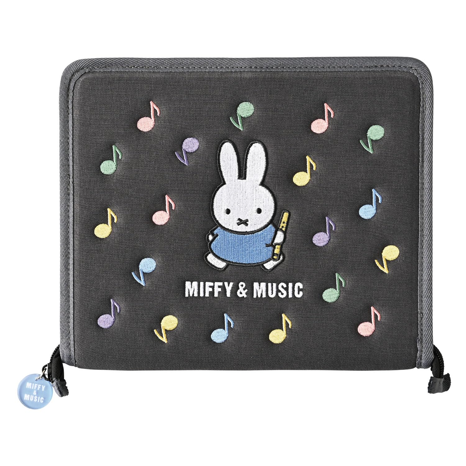 Kutsuwa Miffy Pencil Stationery Miffy Musical Notes Case, Case, & Music,