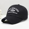 Korean Retro Baseball Hat Women'S Autumn Winter Versatile Ins Street Letter Embroidered Caps Summer Couple Men