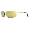 Bally Unisex Shark Rimless Sunglasses By0111 32g Gold Havana 68mm 32g
