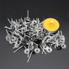 100Pcs/Pack Tea Light Wicks DIY Candle Making Candles Accessories Low Smoke Handmade Candle Making Tools Woven Cotton Core