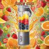 Portable Blender 600ML USB Rechargeable Electric Juicer Fruit Mixer Machine For Smoothies Personal Juicer Machine Outdoor Travel
