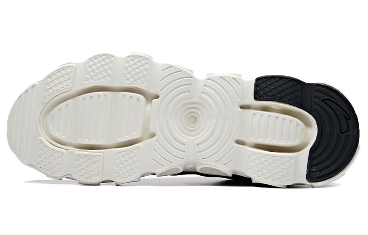 Sneakers ANTA Running Shoes Men's Low-top Black/Fluorescent Water Green/Ivory White