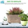 MORYTRADE Pot Raising Rubber Root Rot Indoor Potted 20 Pieces Platform, Mat, Breathable, Prevention, Drainage, Anti-Slip, Gardening, Plants, Plants,