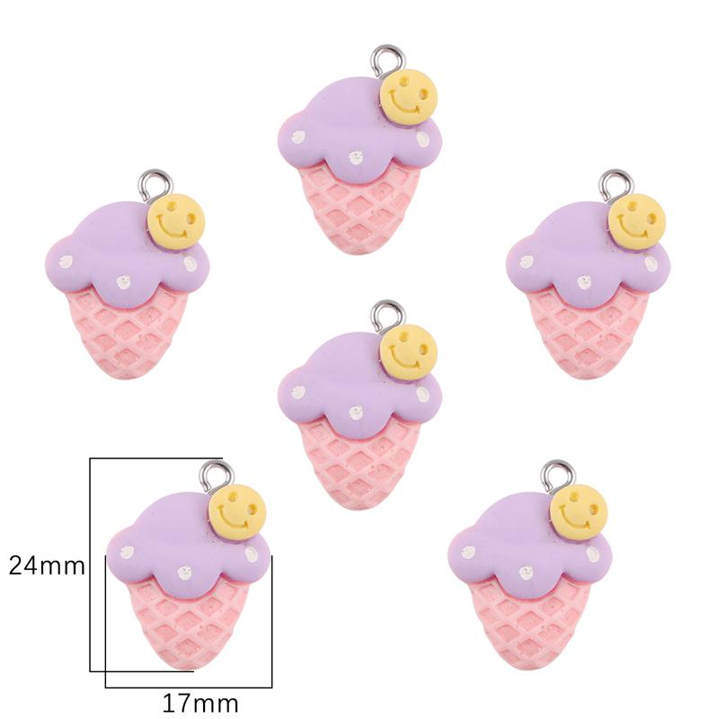 

1000 шт. Подвеска в виде мороженого на палочке, цветная подвеска для сережек, брелок, ювелирные изделия, аксессуары, изготовление своими руками 1000pcs